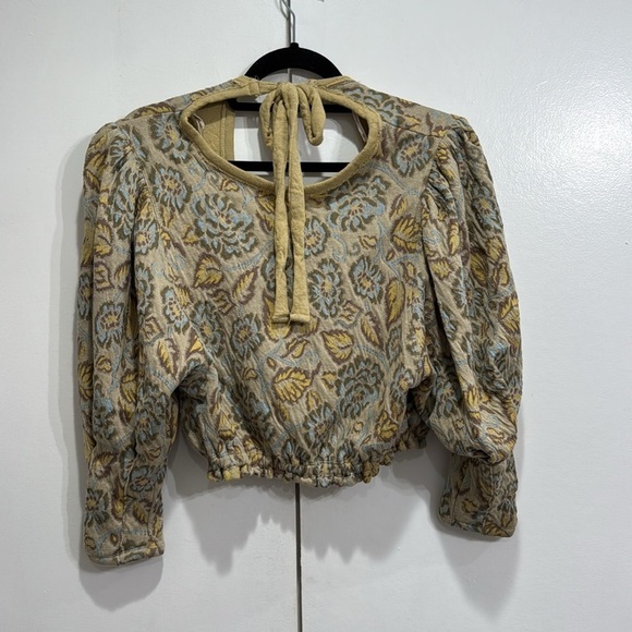 Free People No Ordinary Top Oatmeal Combo Size XS - Picture 4 of 5